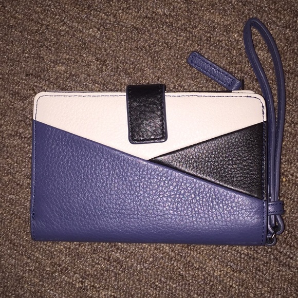 Vince Camuto Color Block Wristlet - Picture 2 of 4